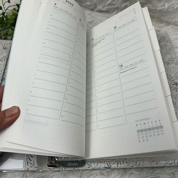 Filofax Botanical A5 Organiser Leather Planner Dated 2022‎ Centennial Collection - Picture 6 of 11